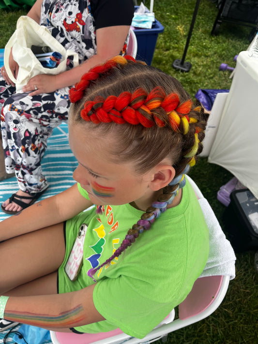 Double French Braids