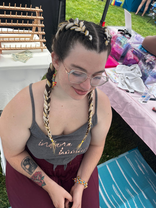 Double French Braids